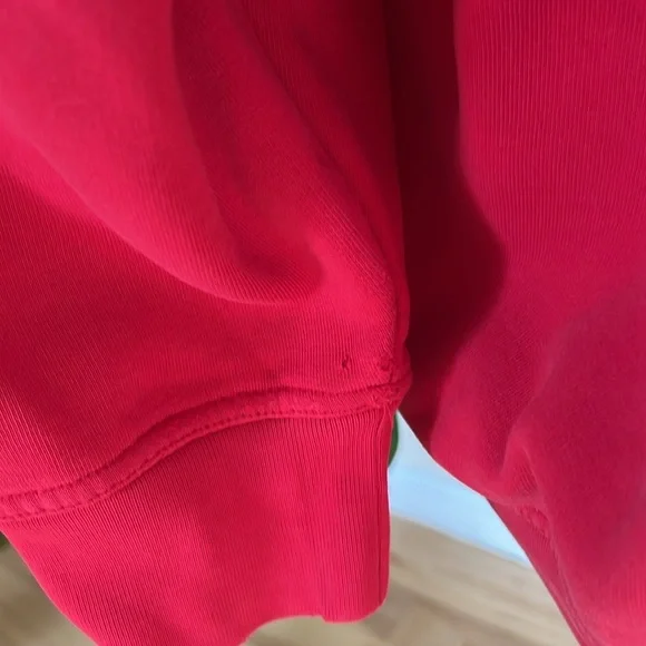 Oversized Distressed Vintage Burberry Hoodie - Picture 7 of 8